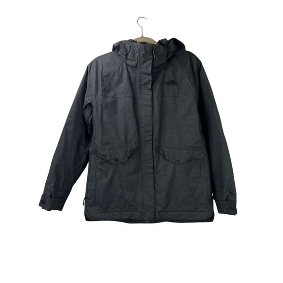 The North Face Jackets & Blazers - The North Face Women's Medium Jacket Gray Charcoal Dryvent Full Zip